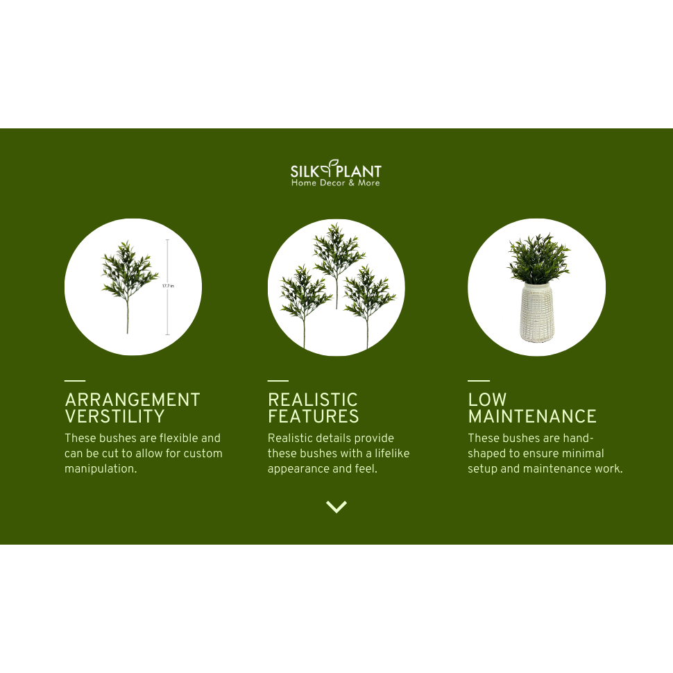 Salix Bush - Set of 3