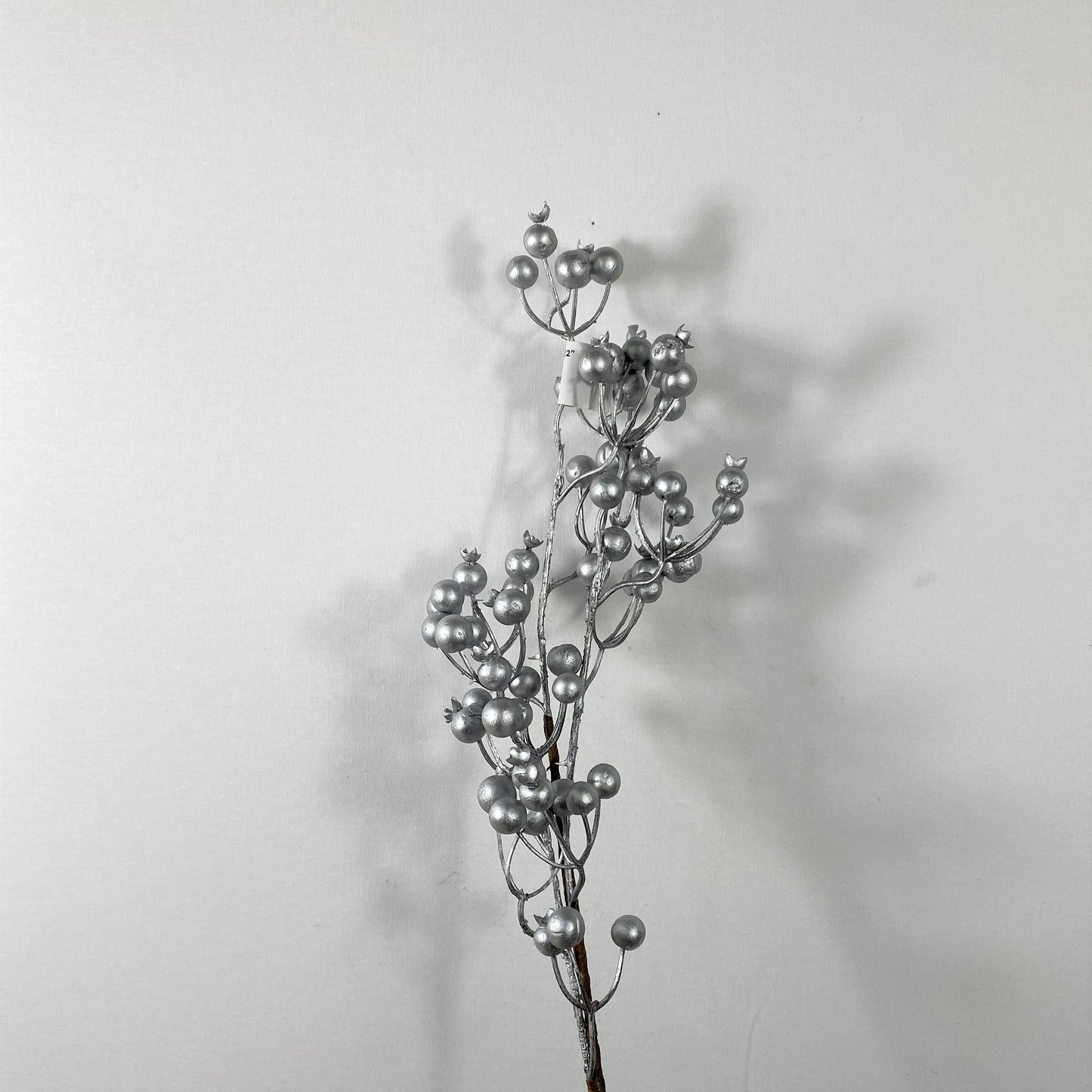 Silver Berries pick 24"