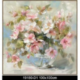 Oil on Canvas Delicate Blooms