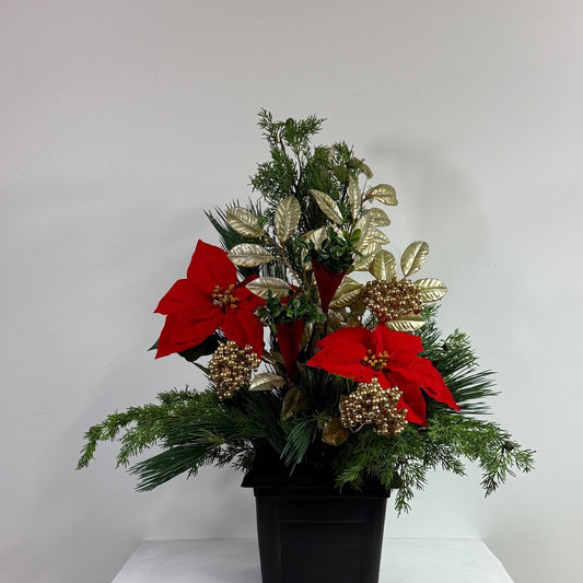 Red Glitter in 10" insert. ( instore pickup only )