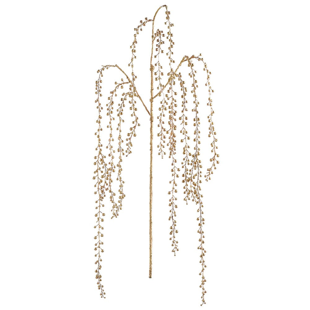 58" Metallic Amaranthus Hanging Spray (set of 2)