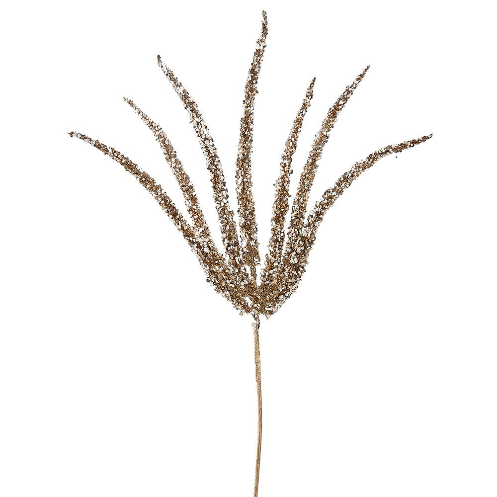 Glittered Foxtail set of 2