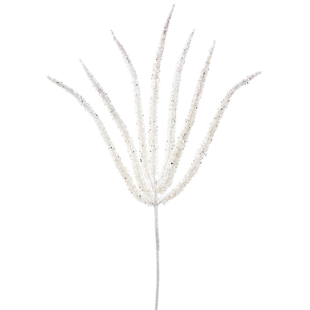 Glittered Foxtail set of 2