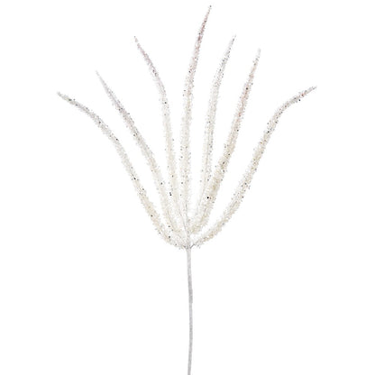 Glittered Foxtail set of 2