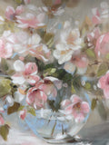 Oil on Canvas Delicate Blooms