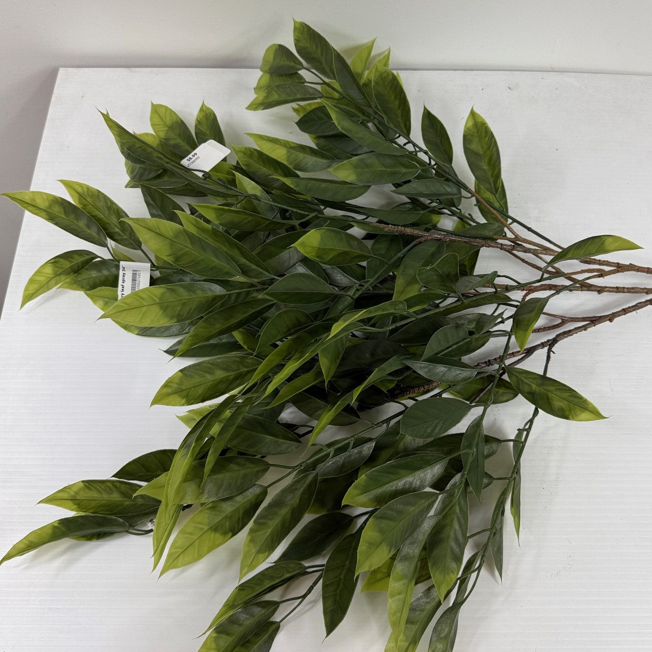 Cherry leaf stem 34" set of 3