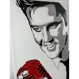 Oil on canvas Elvis