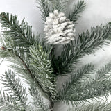 Flocked white pine spray 30" ( set of 2)