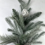 Flocked white pine spray 30