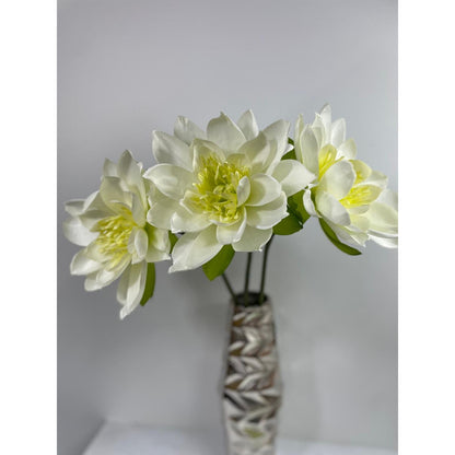Lotus Bloom White 27" (Pack of 3)
