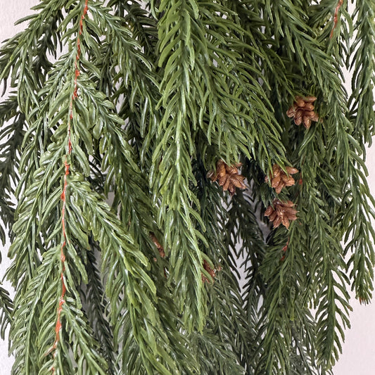 33" Norfolk pine spray  (set of 3)