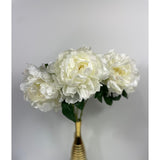 Peony white 24" (Pack of 3)