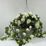 Rose flowering basket UV