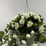 Rose flowering basket UV