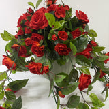 Rose flowering basket UV