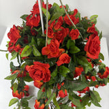 Rose flowering basket UV