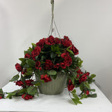 Rose flowering basket UV