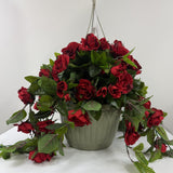 Rose flowering basket UV