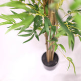 Potted Bamboo Tree Column