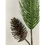 Pine bough large with cone