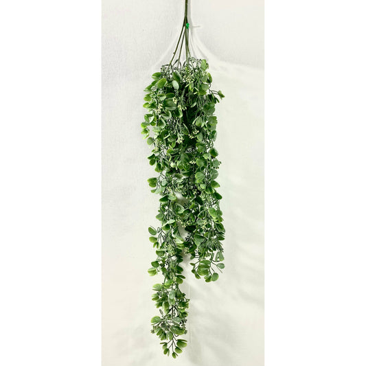 Eucalyptus seeded dusty green 32" hanging bush