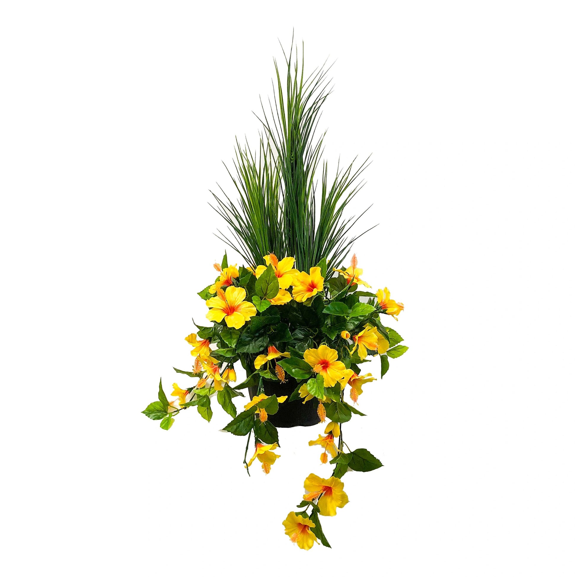 dracaena arrangement Artificial Flowering Dracaena Arrangement
